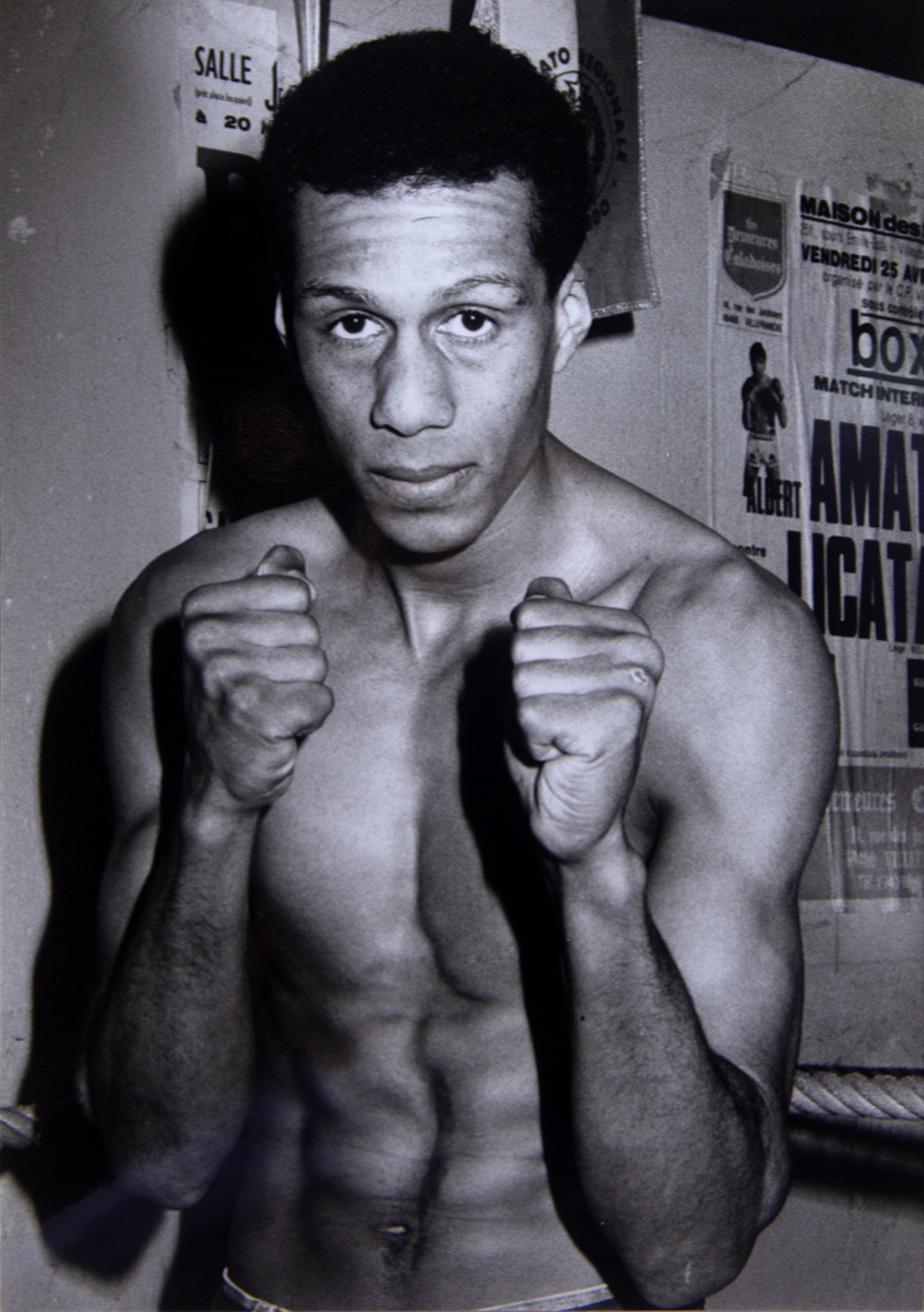 Raphael during his boxing career